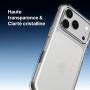 RhinoShield Coque Compatible avec [iPhone 17 Pro Max] |Coque Clear, Anti-jaunissement, Haute Transparence, Anti-Choc dépassant L