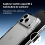 RhinoShield Coque Compatible avec [iPhone 17 Pro Max] |Coque Clear, Anti-jaunissement, Haute Transparence, Anti-Choc dépassant L