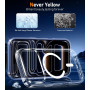 ivencase 5 in 1 Magnétique Coque pour iPhone 17 Pro Max avec 2 Verres Trempés, Compatible MagSafe Dos Anti Rayures Étui Antichoc