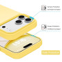 DUEDUE Coque en Silicone Liquide pour iPhone 17 Pro Max 6.9", Douceur au Toucher Texture Veloutée, Protection Antichoc Anti-Empr