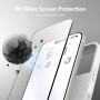 GONEZ Compatible avec étui de téléphone portable - Blanc