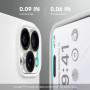 GONEZ Compatible avec étui de téléphone portable - Blanc