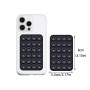 Frogetu 2Pcs Support Ventouse Telephone,Ventouse iphone Silicone Adhésif,Coque Ventouse,Support Telephone Ventouse,Portable