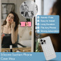 Gjinxi Lot de 2 supports de téléphone portable en silicone - Ventouse extra puissante - Support mains libres pour tous les modèl