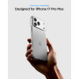Spigen Coque pour iPhone 17 Pro Max, Ultra Hybrid, [Anti-jaunissement] - Transparent