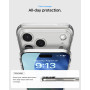 Spigen Coque pour iPhone 17 Pro Max, Ultra Hybrid, [Anti-jaunissement] - Transparent