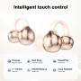PTHTECHUS Écouteurs Bluetooth sans Fil Sport - Casque Ouvert à Clip, Casque Bluetooth Sport 5.4, 8H Autonomie, 4.3g Léger, Adapt