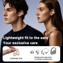 PTHTECHUS Écouteurs Bluetooth sans Fil Sport - Casque Ouvert à Clip, Casque Bluetooth Sport 5.4, 8H Autonomie, 4.3g Léger, Adapt