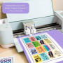 VEGCOO 4 Tapis de Découpe, 12in x 12in pour Cricut Maker/Maker3/Explore 3/Air 2/Air/One, Accessoires Multi-couleur Idéaux