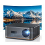 1500 ANSI Full HD Videoprojecteur 4k avec WiFi 6 Bluetooth 5.2, HAPPRUN Projecteur Video Home Cinéma avec Auto Focus et Keystone
