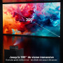 1500 ANSI Full HD Videoprojecteur 4k avec WiFi 6 Bluetooth 5.2, HAPPRUN Projecteur Video Home Cinéma avec Auto Focus et Keystone