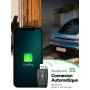 Alltotive S3 Adaptateur CarPlay sans Fil pour iPhone, Convertissez Le Filaire en sans Fil, Plug & Play avec Typ-C/USB, Compatibl