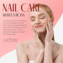 LaRosa DURCISSEUR d’ongles 3-en-1, SOIN RENFORÇANT POUR ONGLES, Base Coat protectrice - FORMULE ULTRA FORTIFIANTE - 10 ml