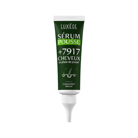 Luxéol - Sérum Pousse Cheveux - Réactive La Pousse Des Cheveux Existants & En Manque De Densité - Extrait De Pousse De Pois - 98