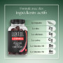 Luxéol - Gummies Pousse Cheveux - Complément Alimentaire - Stimule Le Bulbe Capillaire - Plante, Minéraux, Vitamines - Arôme Fra