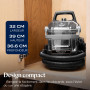 BISSELL SpotClean HydroSteam, Shampouineuse Canapé, Moteur Puissant de 1000W, Nettoyeur Vapeur avec Technologie HydroSteam, Nett