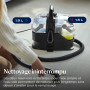 BISSELL SpotClean HydroSteam, Shampouineuse Canapé, Moteur Puissant de 1000W, Nettoyeur Vapeur avec Technologie HydroSteam, Nett