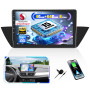 CAMECHO Android 15 Qualcomm 8-Core 4+64G Navi Autoradi pour BMW X1 E84 2010-2016, 10 Pouces sans Fil Carplay Bluetooth DSP Radio