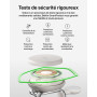 Belkin UltraCharge Pro 3 en 1 Chargeur Induction Qi2 25W, Station de Charge pour iPhone 17, iPhone Air, Apple Watch, AirPods, Pi