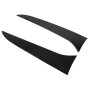 1 Paire de Becquet de Lunette Arrière, Garniture de Couverture D'aile Latérale pour X1 E84 2009-2015, Garniture de Becquet de Lu