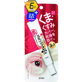 Sana Nameraka Honpo Soy Milk Isoflavone Eye Plump Cream - 20g (Green Tea Set)