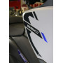 labelbike - 2 Autocollants Stickers Gel 3D Protection Coins Carénage Scooter Compatible Yamaha Tmax 560 à partir de 2020 - Carbo