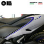 labelbike - 2 Autocollants Stickers Gel 3D Protection Coins Codon Scooter Compatible Yamaha Tmax 560 à partir de 2020 - Carbone 