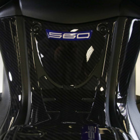 labelbike - Autocollant 3D en Résine Gel Décoration et Protection du marchepied Avant de Moto Compatible avec Yamaha TMAX 560 20
