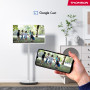 THOMSON Go TV 32 Pouces (81 cm), téléviseur Android Portable – HD Ready (1366x768), Commande vocale, Bluetooth 5.1, Wi-FI, Fonct