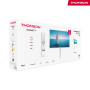 THOMSON Go TV 32 Pouces (81 cm), téléviseur Android Portable – HD Ready (1366x768), Commande vocale, Bluetooth 5.1, Wi-FI, Fonct