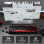 MAMBASNAKE X Attack Shark X68PRO HE Clavier Gaming sans Fil 65% Rapid Trigger,BT/2.4G/Filaire,Interrupteur Magnétique 0,01mm RT,