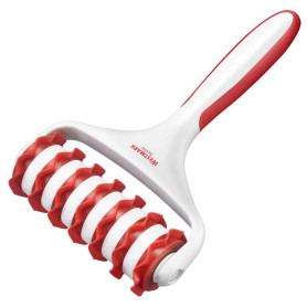 Westmark Découpe-Pâte , 7 Roues, Longueur : 19,5 cm, Plastique, Blanc/Rouge, 32192270