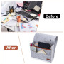 Poche de Lit, Organisateur de en Feutre à Suspendre, Suspendu Pochette de, Sac de Rangement en Feutre à Suspendre, Organiseur de