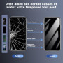 EFAITHLIFE Cadre de Rechange pour iPhone 12 Pro Max avec écran LCD et numériseur d'écran Tactile 3D avec kit d'outils de réparat