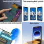 EFAITHLIFE Cadre de Rechange pour iPhone 12 Pro Max avec écran LCD et numériseur d'écran Tactile 3D avec kit d'outils de réparat