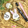 Pentel MMP10-X Or Marqueur à Peinture - Marqueurs à Peinture (Or, Or, 4,5 mm, 4,5 mm)