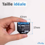 Shelly Plus 2PM | Interrupteur/commutateur de relais 2 canaux Wi-Fi & Bluetooth | Consomètre | Domotique | Portails et volets ro