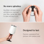 Huski Gobelet à Vin 2.0 | NOUVEAU | Design Primé avec Pied Détachable | Verre à Vin en Acier Inoxydable Premium avec Couvercle |