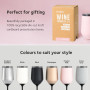 Huski Gobelet à Vin 2.0 | NOUVEAU | Design Primé avec Pied Détachable | Verre à Vin en Acier Inoxydable Premium avec Couvercle |