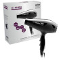 Salon Studio Professional - Sèche-cheveux professionnel MyPhon 2000W à 2 vitesses et 3 températures - Noir