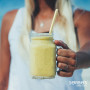 Sorbos - Pailles comestibles, saveurs citron. Durable, emballé individuellement, sans allergène, sans gluten, 100% biodégradable