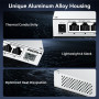 SODOLA Switch Ethernet 2.5Gbps 9 Ports géré Via Le Web, 8 Ports 2.5G Base-T et 1 Ports 10G SFP+, Refroidissement en Alliage d'al