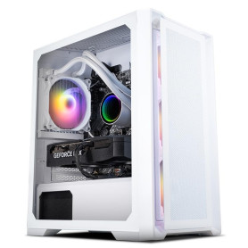 Median Scan PC de Jeu refroidi par Liquide | RTX 5070 12 Go | Ryzen 7 5700X 8 cœurs | 32 Go de RAM | SSD M.2 1 to | Éclairage RV