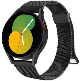 Oumida Bracelet pour Samsung Galaxy Watch 6/5/4/7 40mm 44mm/Samsung Galaxy Watch 5 pro 45mm, 20mm Bracelet en Acier Inoxydable T