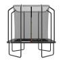 Trampoline Luxury Carré - 244 x 244cm Noir- Gamme Square