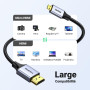 UGREEN Câble Micro HDMI vers HDMI 4K 60Hz Câble Mâle vers Mâle Micro HDMI2.0 Nylon Tressé 3D ARC HDR Compatible avec Asus Zenboo