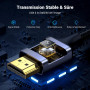 UGREEN Câble Micro HDMI vers HDMI 4K 60Hz Câble Mâle vers Mâle Micro HDMI2.0 Nylon Tressé 3D ARC HDR Compatible avec Asus Zenboo