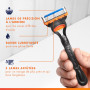 Gillette Fusion5 Recharges De Lames De Rasoir Pour Homme, 12 Recharges De Lames De Rasoir