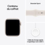 Apple Watch SE 3 [GPS 40 mm] Montre connectée avec boîtier Lumière stellaire et Bracelet Sport Lumière stellaire. Moniteur activ