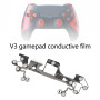 ECSiNG Lot de 4 films conducteurs de rechange pour poignée de clavier - Film conducteur flexible compatible avec PS5 BDM-030 - C